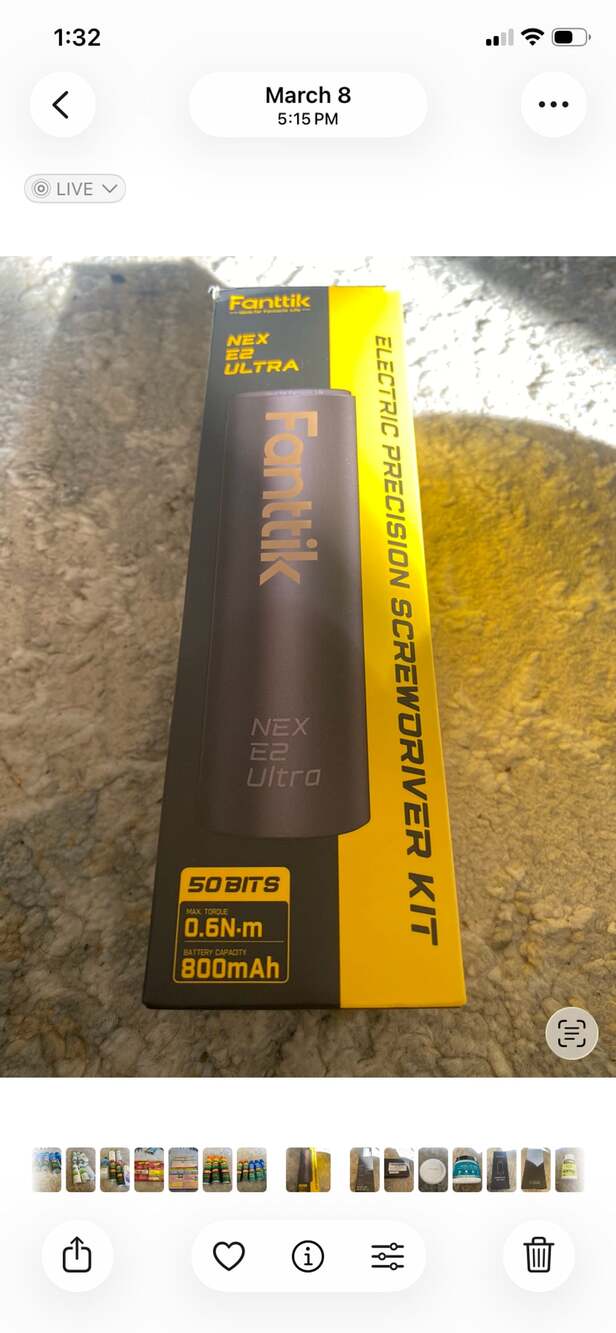 Fanttik NEX E2 Ultra 3.7V Electric Screwdriver Kit